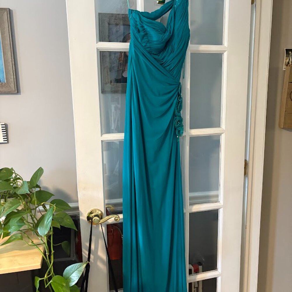 Teal Prom Dress